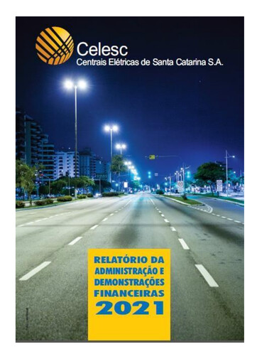 Vorschaubild Celesc (Centrais Elétricas de Santa Catarina) Finanzbericht 2021