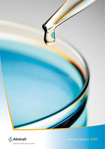 Thumbnail Almirall Annual Report 2009