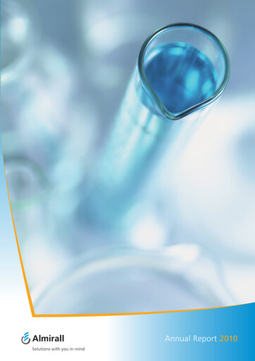 Thumbnail Almirall Annual Report 2010