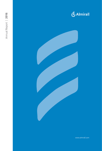 Thumbnail Almirall Annual Report 2016