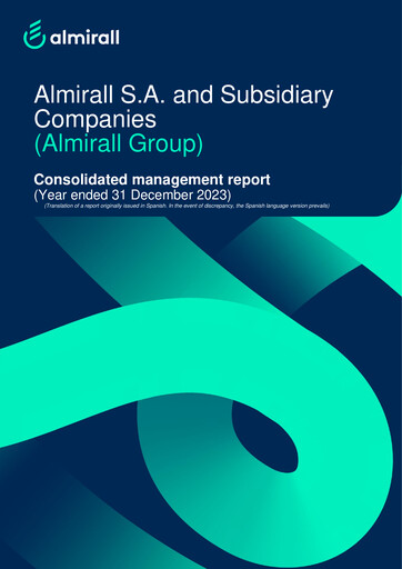 Thumbnail Almirall Financial Report 2023