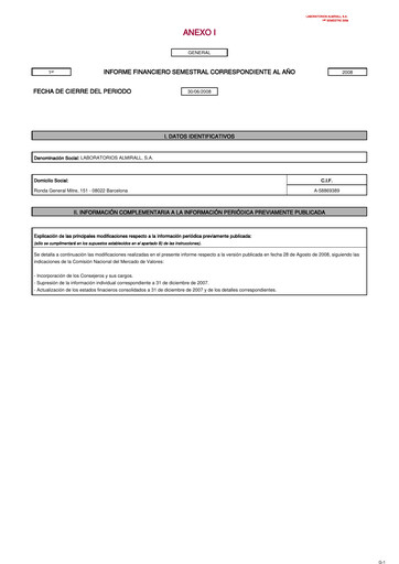 Miniature Almirall Rapport semestriel 2008-h1