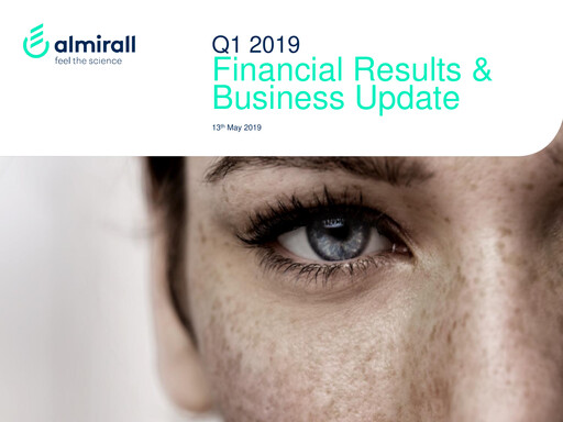 Thumbnail Almirall Quarterly Report 2019-q1
