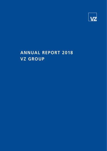 Thumbnail VZ Holding Annual Report 2018