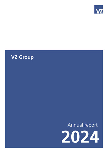 Thumbnail VZ Holding Annual Report 2024