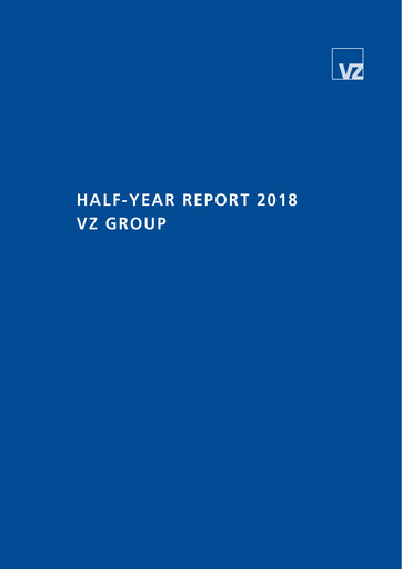 Miniature VZ Holding Rapport semestriel 2018-h1