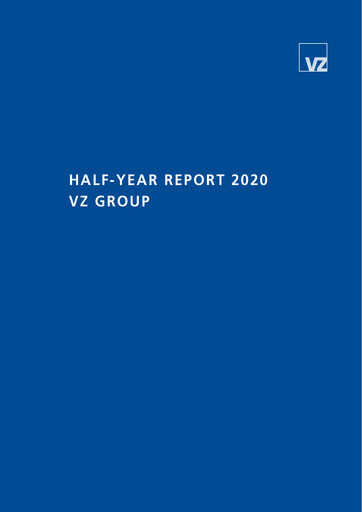 Miniature VZ Holding Rapport semestriel 2020-h1