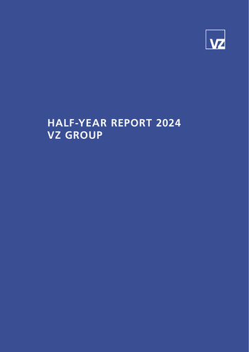 Miniature VZ Holding Rapport semestriel 2024-h1