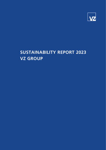 Thumbnail VZ Holding Sustainability Report 2023