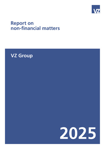 Thumbnail VZ Holding Sustainability Report 2025