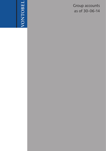 Thumbnail Vontobel Half-year Report 2014-h1