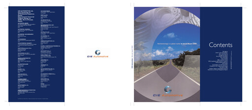 Thumbnail CIE Automotive
 Annual Report 2005