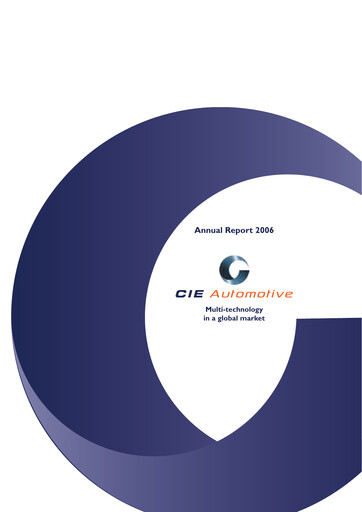 Thumbnail CIE Automotive
 Annual Report 2006