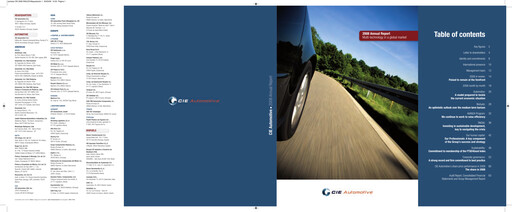 Thumbnail CIE Automotive
 Annual Report 2008