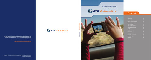 Thumbnail CIE Automotive
 Annual Report 2010