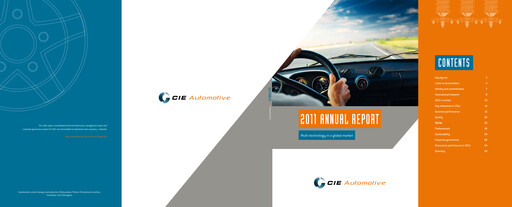 Thumbnail CIE Automotive
 Annual Report 2011