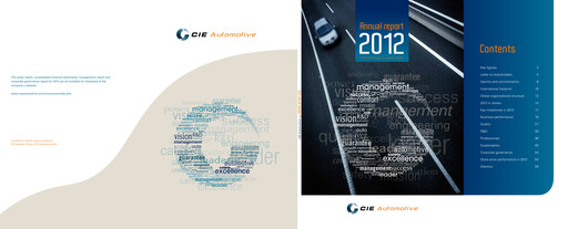 Thumbnail CIE Automotive
 Annual Report 2012