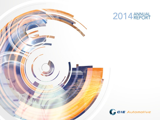 Thumbnail CIE Automotive
 Annual Report 2014