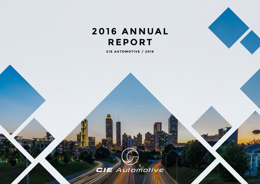 Thumbnail CIE Automotive
 Annual Report 2016