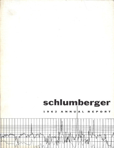 Thumbnail SLB (Schlumberger) Annual Report 1962