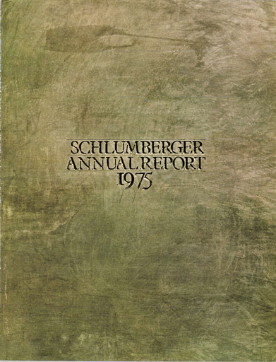 Thumbnail SLB (Schlumberger) Annual Report 1975