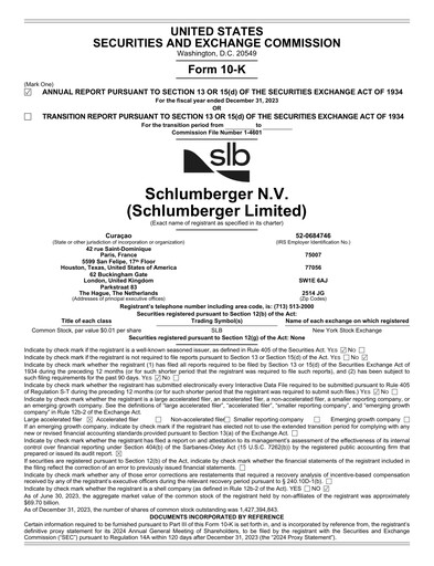 Thumbnail SLB (Schlumberger) Annual Report 2023