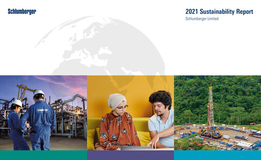 Thumbnail SLB (Schlumberger) Sustainability Report 2021