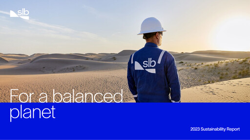 Thumbnail SLB (Schlumberger) Sustainability Report 2023