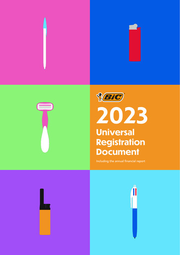 Thumbnail BIC Universal Registration Document 2023