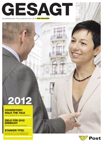 Thumbnail Österreichische Post
 Annual Report 2012