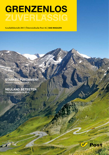 Thumbnail Österreichische Post
 Annual Report 2013