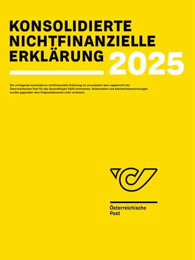 Thumbnail Österreichische Post
 ESG Report 2025