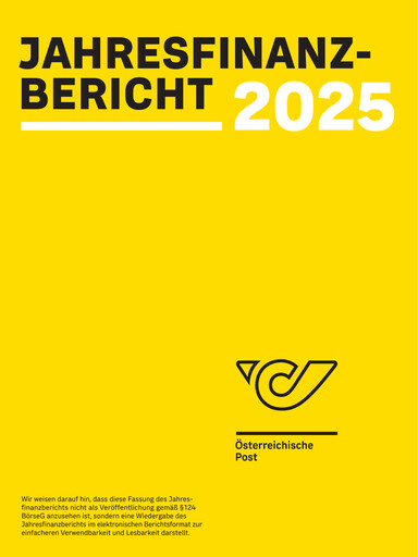 Miniature Österreichische Post
 Rapport financier 2025