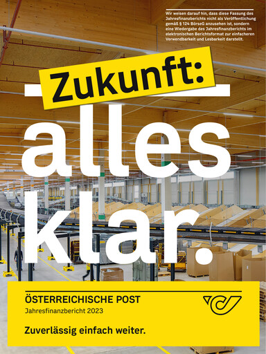 Thumbnail Österreichische Post
 Financial Statement 2023