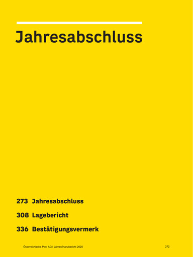 Thumbnail Österreichische Post
 Financial Statement 2025