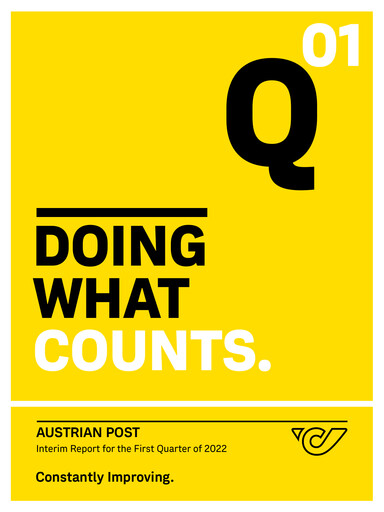 Thumbnail Österreichische Post
 Quarterly Report 2022-q1