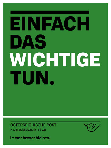 Vorschaubild Österreichische Post
 Nachhaltigkeitsbericht 2021