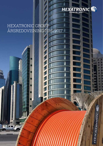 Thumbnail Hexatronic Group AB Annual Report 2016-2017