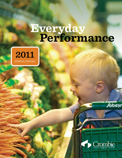 Thumbnail Crombie Real Estate Investment Trust Annual Report 2011