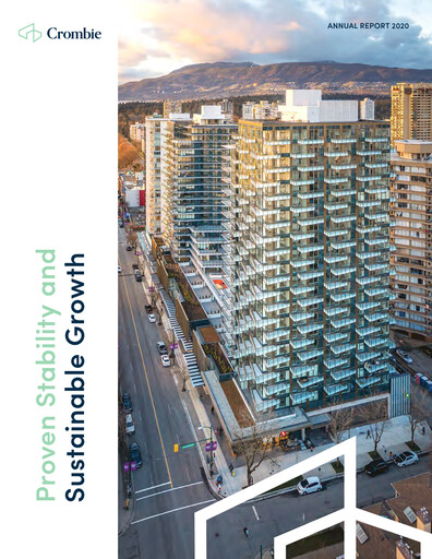 Vorschaubild Crombie Real Estate Investment Trust Jahresbericht 2020