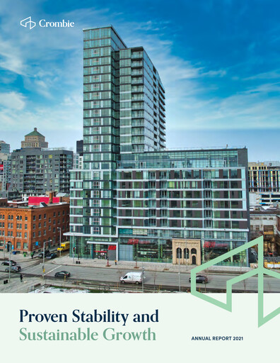 Vorschaubild Crombie Real Estate Investment Trust Jahresbericht 2021