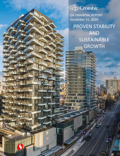 Thumbnail Crombie Real Estate Investment Trust Financial Report 2020
