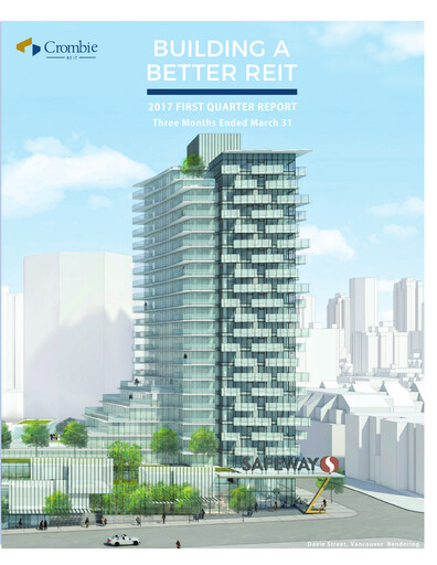 Thumbnail Crombie Real Estate Investment Trust Quarterly Report 2017-q1