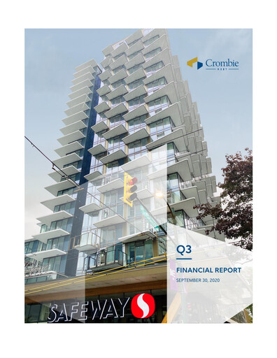 Thumbnail Crombie Real Estate Investment Trust Quarterly Report 2020-q3
