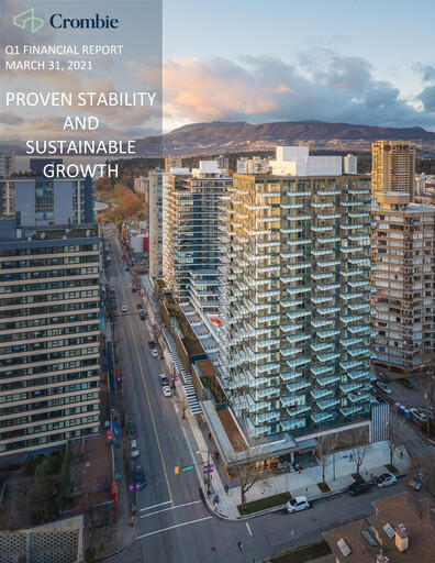 Thumbnail Crombie Real Estate Investment Trust Quarterly Report 2021-q1