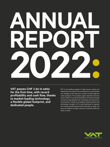 Thumbnail VAT Group Annual Report 2022