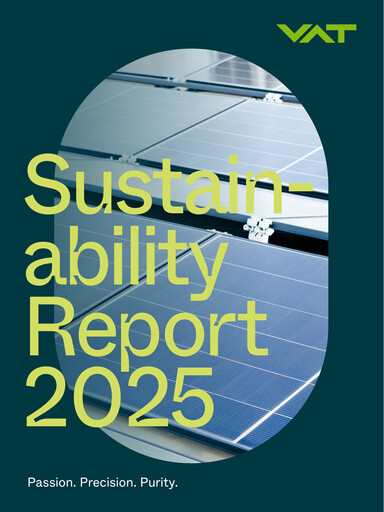 Vorschaubild VAT Group Nachhaltigkeitsbericht 2025