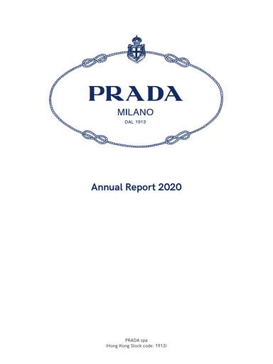 Thumbnail Prada Annual Report 2020