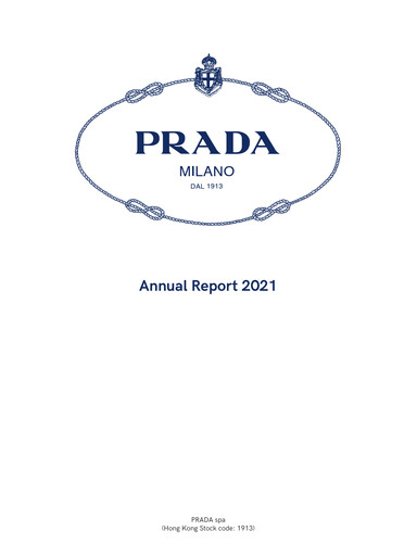 Thumbnail Prada Annual Report 2021