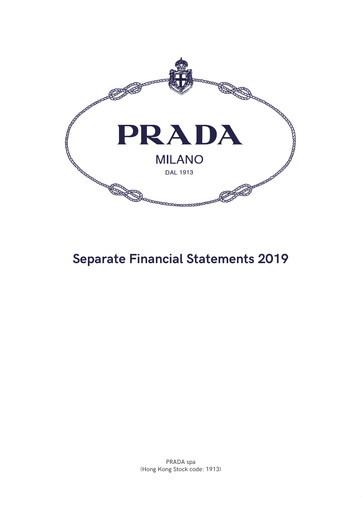 Thumbnail Prada Financial Statement 2019